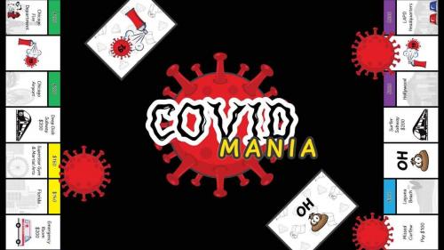 COVID MANIA Family fun board game everyone will rave about!