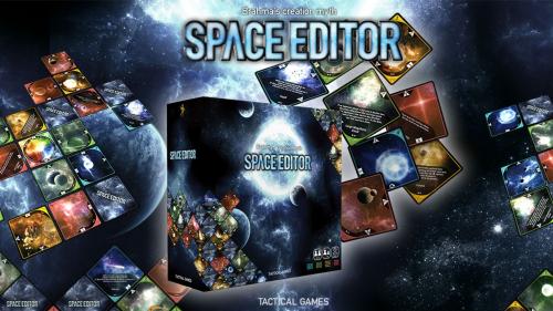 SPACE EDITOR: a customizable and tactical tabletop card game