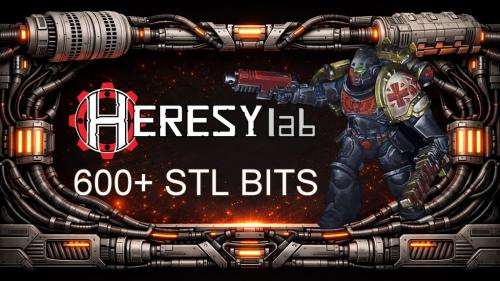 Heresylab Miniature Bitz Selection 1.0: The Kitbash Arsenal