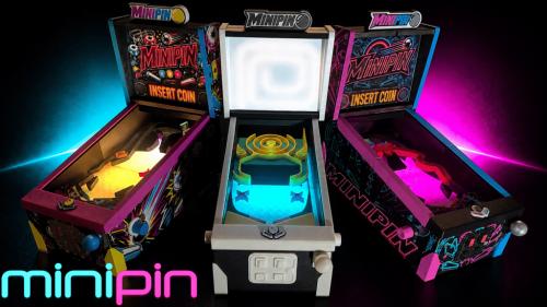 MiniPin: The 3D Printable Mini Pinball Machine