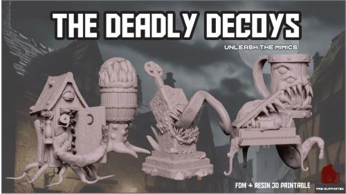 The Deadly Decoys-Unleash the Mimics 3D Print