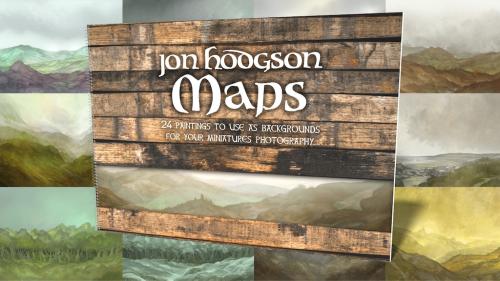 Jon Hodgson Maps Backgrounds Book
