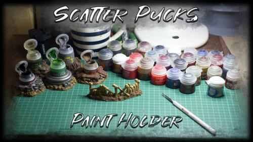Scatter Pucks - Paint Holder