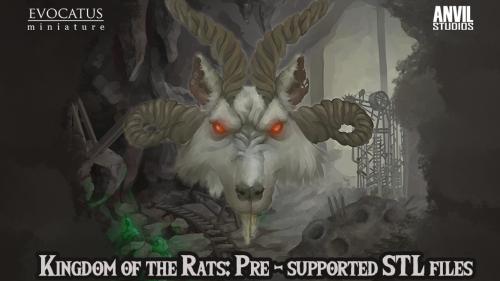 Kingdom of the Rats: Pre-supported STL files