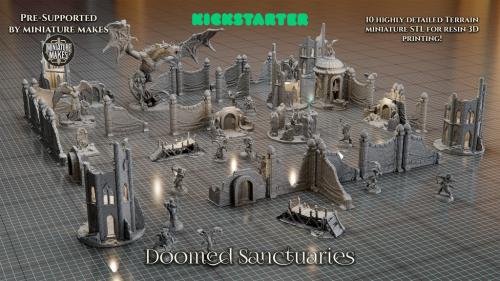 Doomed Sanctuaries STL Terrain