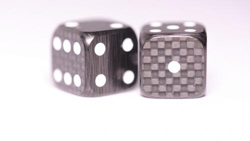 ZOE  DICE / 100% Carbon Fiber