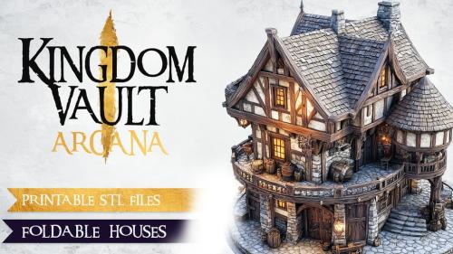 Kingdom Vault Arcana - Foldable Town