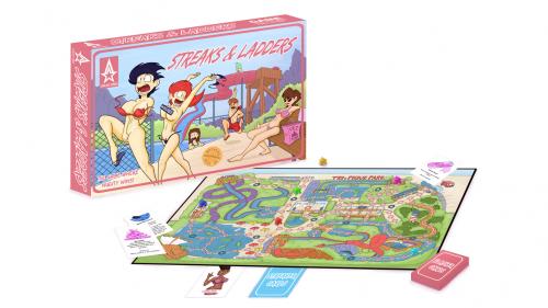 Streaks and Ladders: A board game for adults!