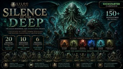 Silence of the Deep Miniatures - STL Files for 3D