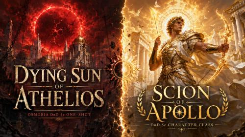 Dying Sun of Athelios One-Shot / Scion of Apollo 5e Class