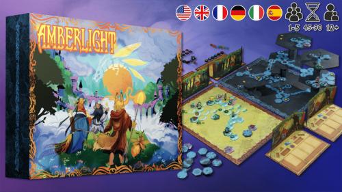 Amberlight Boardgame and DND 5e Sourcebook