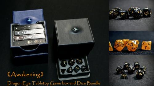 Awakening—Dragon Eye Tabletop Game box and Dice Bundle