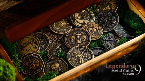 Legendary Metal Coins season 9