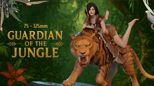 Guardian of the Jungle "Amazon Warrior" + Bonus model