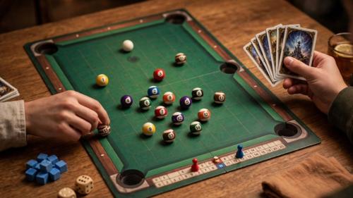 Run the Table: The Pool Strategy Card Game