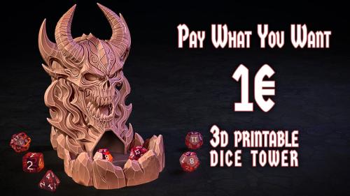Doomforge - 3D Printable Dice Tower (Pay What You Want)