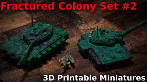 Equatorial Compact - 32mm 3D Printable Gaming Minatures