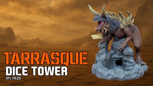 TARRASQUE DICE TOWER - STL FILES