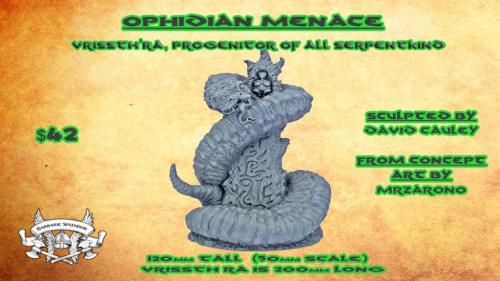 Ophidian Menace: Vrissth ra, Progenitor Of All Serpentkind