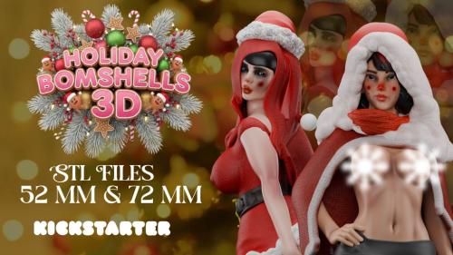Holiday Bombshells 3D