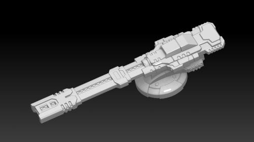 Titanhammer Railgun Turret