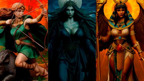 Divinities Vol #2 - 3D Printable Models