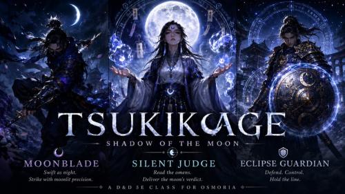 Tsukikage - A Japanese Mythology-Inspired DnD 5e Class