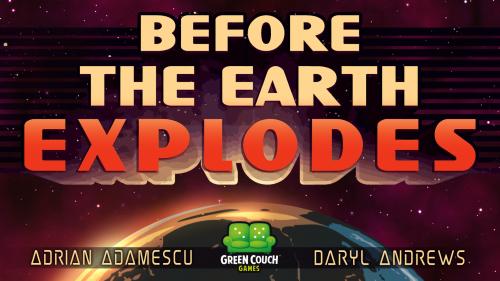 Before The Earth Explodes: A retro sci-fi card game.