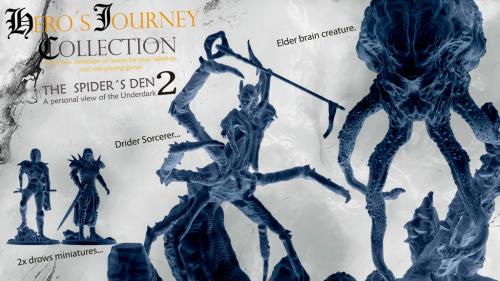 HERO S JOURNEY - SPIDER´S DEN 2- STL