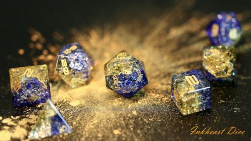 Inkheart Dice - Tabletop Game Dice Set