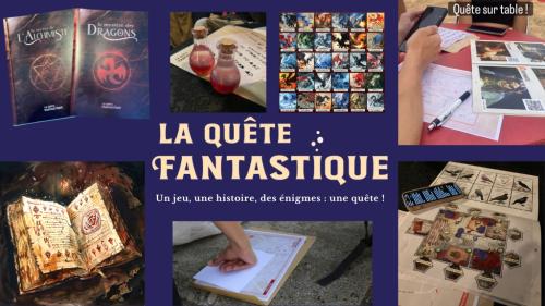 La Quête Fantastique - 2 Livres-Jeux - Alchimiste & Dragons