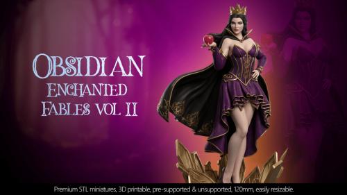 Enchanted Fables Vol II: Obsidian -STL FILES
