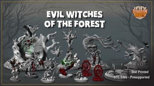 Evil Witches of the Forest