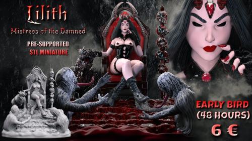 Statues & Dioramas Vol. 1: Lilith (SHORT CAMPAIGN, 2 WEEKS)