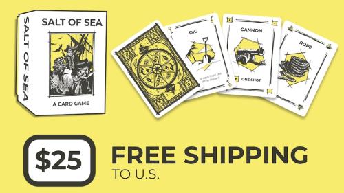 SALT OF SEA - A Pirate Card Game