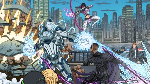 Sidekick Saga: A cooperative game of Heroes and Villains!
