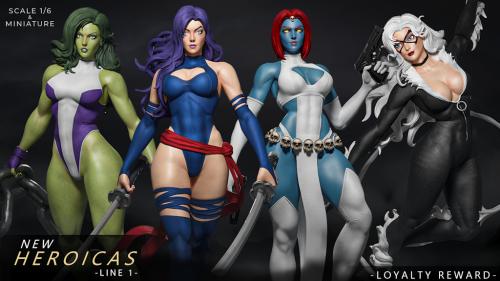 New Heroicas - Line 1 - 3D Print STL