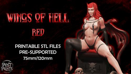 Wings of Hell - Red