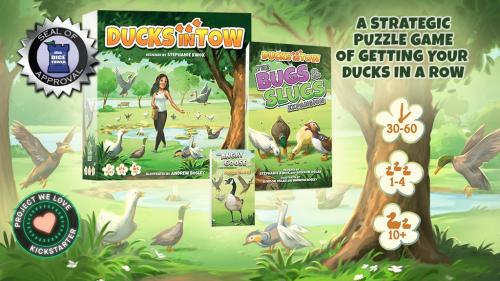 Ducks in Tow: The Bugs & Slugs Expansion (and re-print!)