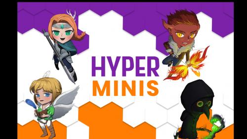 Hyper Miniatures | Chibi Anime Minis| Starter Pack