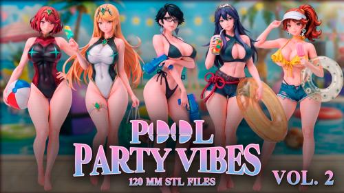 Pool Party Vibes Vol.2 - Smashing STL Files for 3D Printing