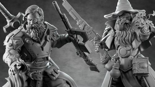 The Technomancers - 3D Printable Models