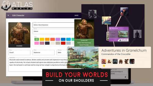 Atlas Worlds: Build Your Worlds On Our Shoulders