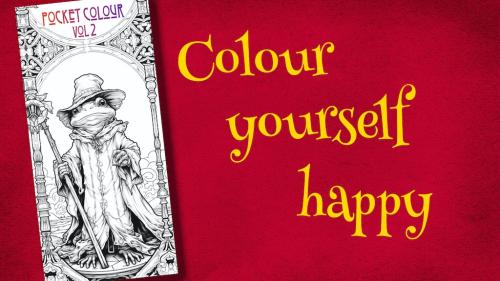 Fantasy Coloring Book - Pocket edition