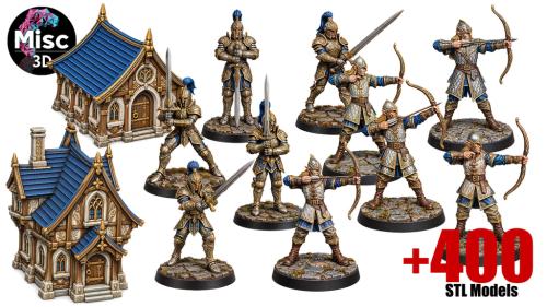 RPG & Wargames - High Elves miniatures