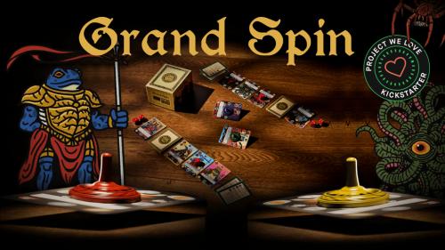 Grand Spin: A spin-to-battle dueling card game