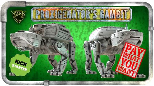 The Proxygenator s Gambit, Titanic walking APC vehicle STL