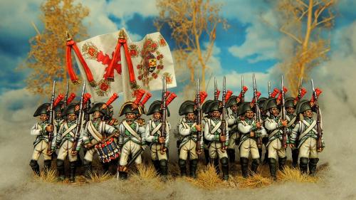 SPANISH INFANTRY AND TERRAIN OF THE NAPOLEONIC WARS