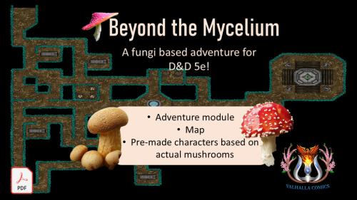 Beyond the Mycelium - A Fungi based adventure for D&D 5e.