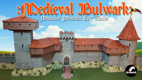 Medieval Bulwark: A Modular STL Terrain Kit